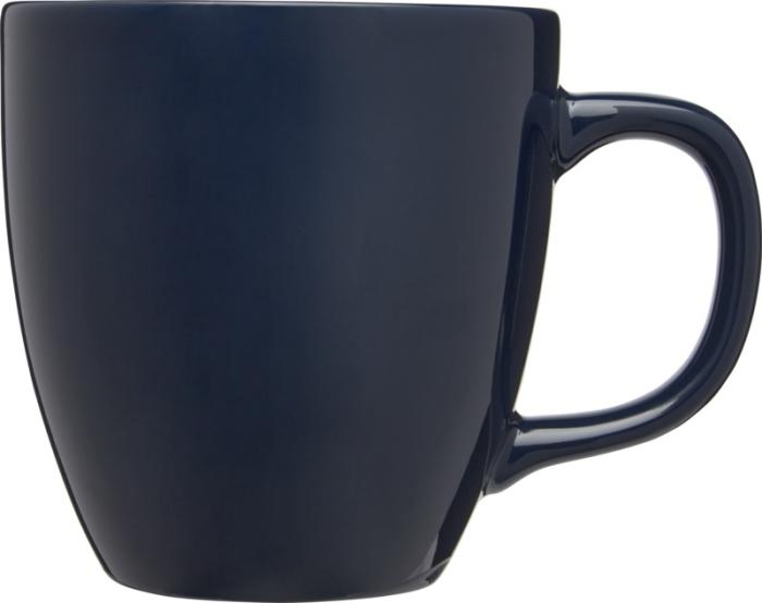 Schicker-grosserBecher-Tasse-aussen-dunkelblau-glaenzend-innen-dunkelblau-430ml